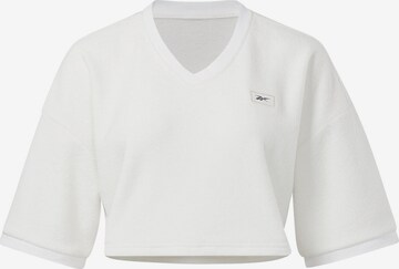 Reebok T-shirt i vit: framsida