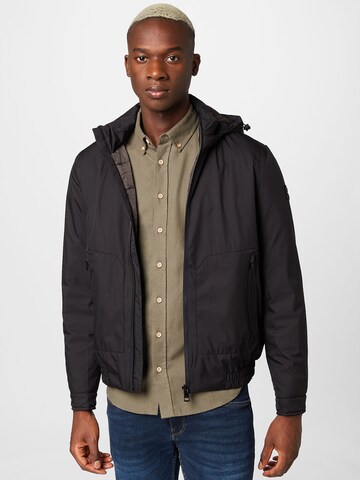 s.Oliver Between-season jacket in Black: front