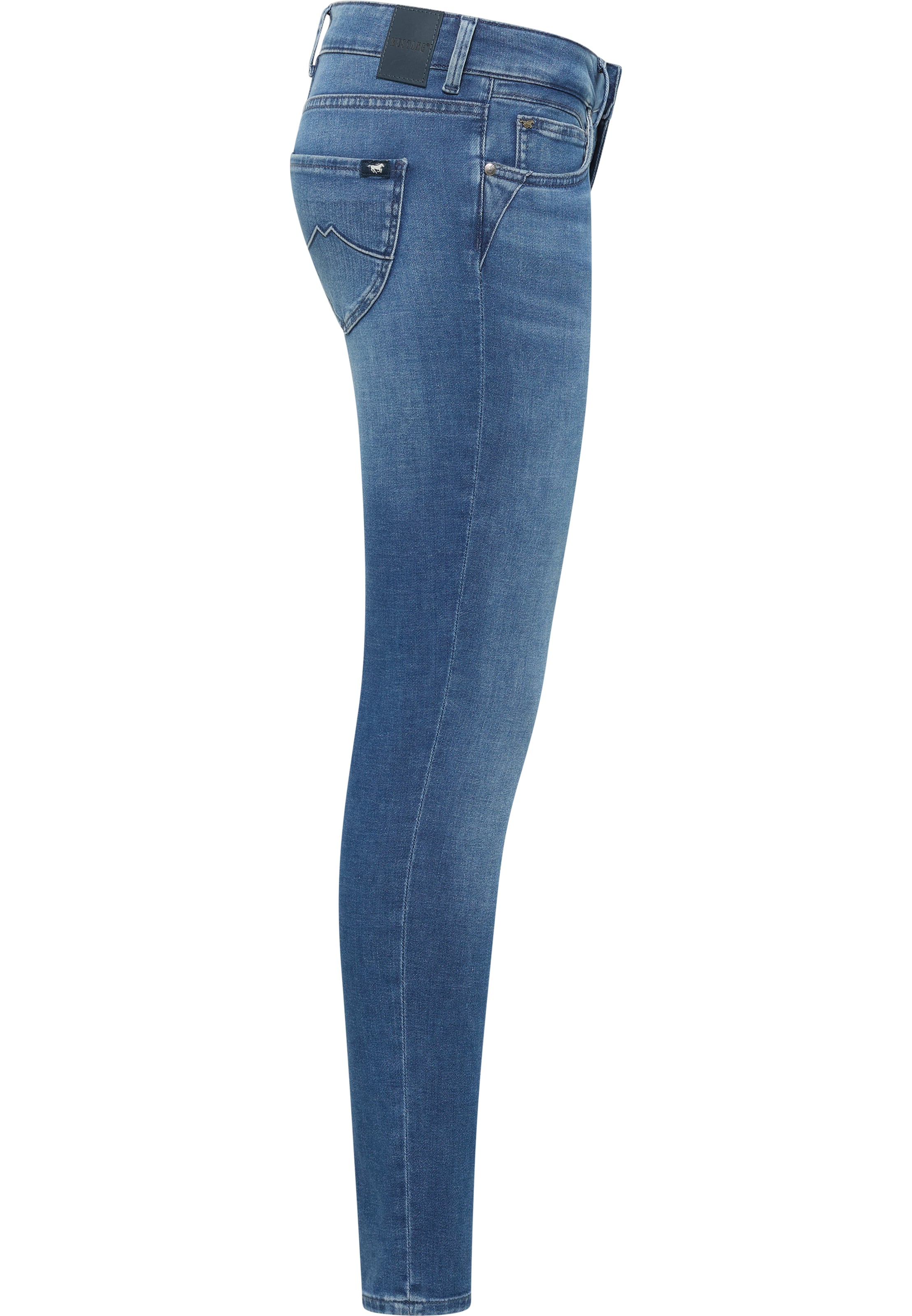 MUSTANG Skinny Jeans 'Quincy' in Blue