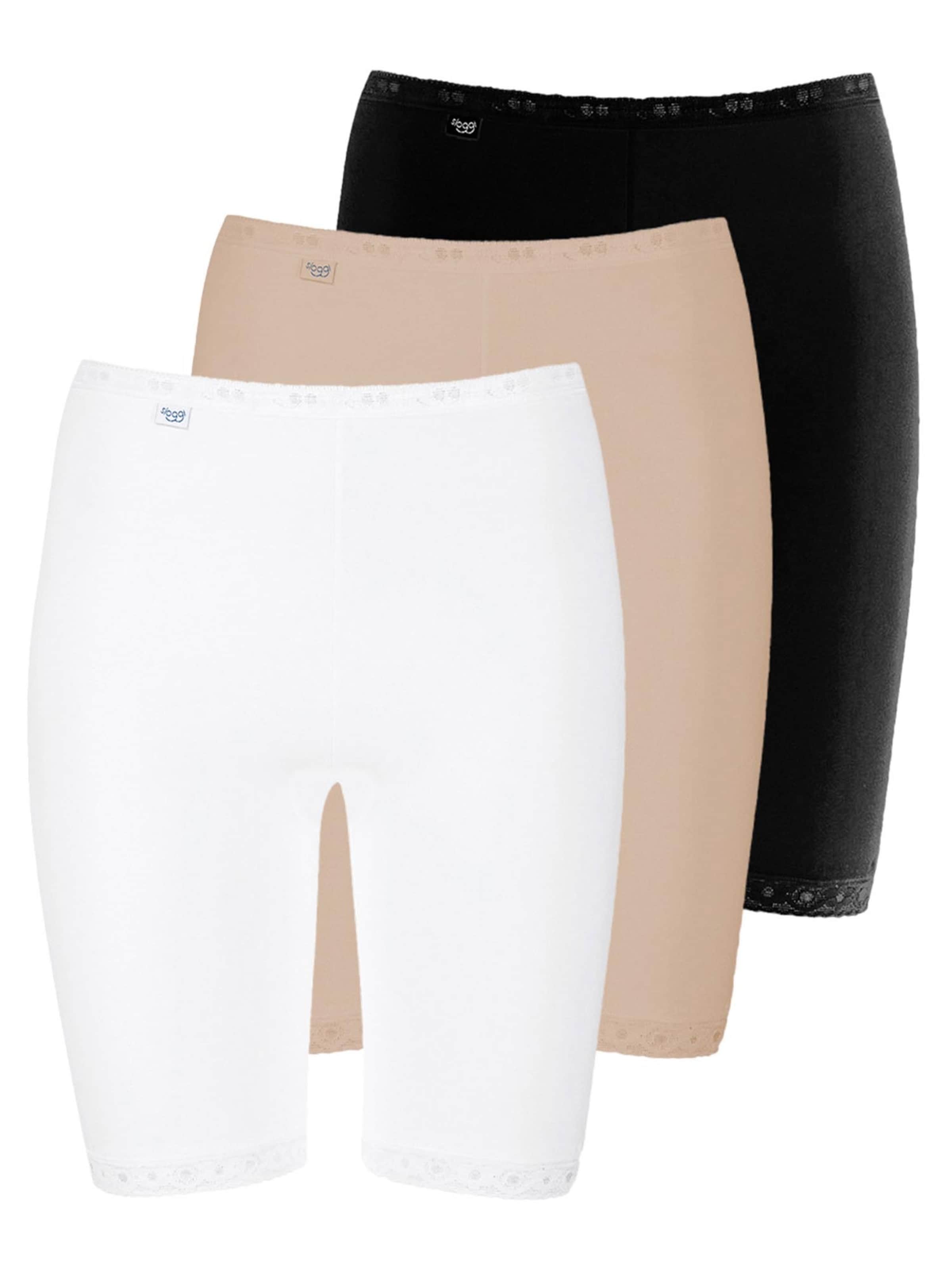 SLOGGI Boyshorts 'SLOGGI Long Slip 3er Pack Basic+' in Mixed colors: front