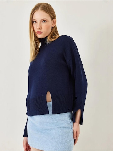Pull-over Bianco Lucci en bleu