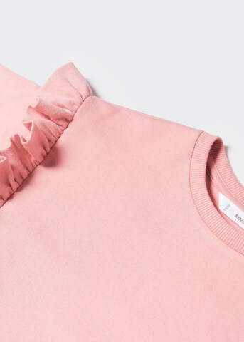 Bluză de molton 'Rose' de la MANGO KIDS pe roz