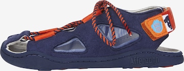 Affenzahn Sandals & Slippers 'ELEFANT' in Blue: front