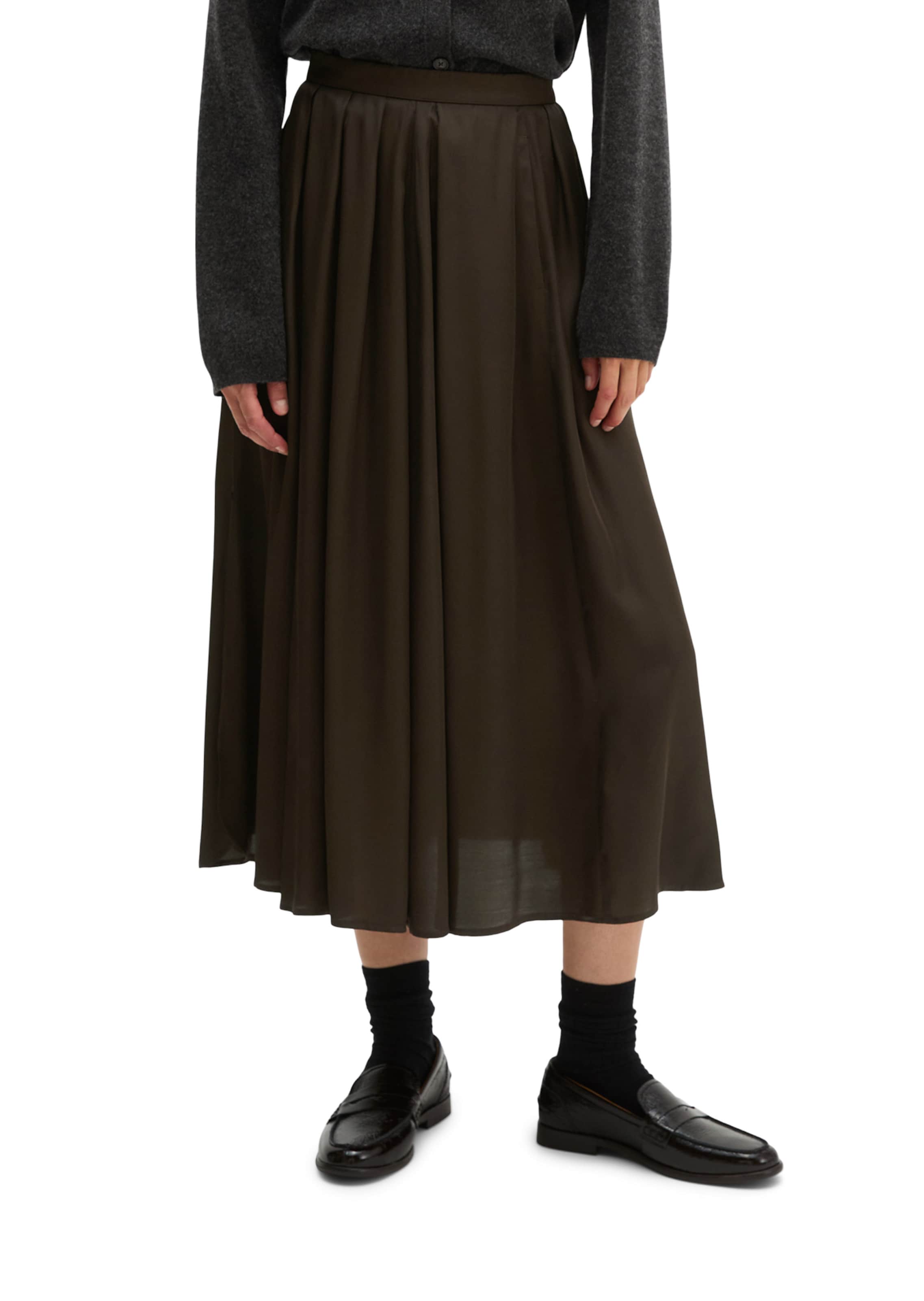 Marc O'Polo Skirt in Brown: front