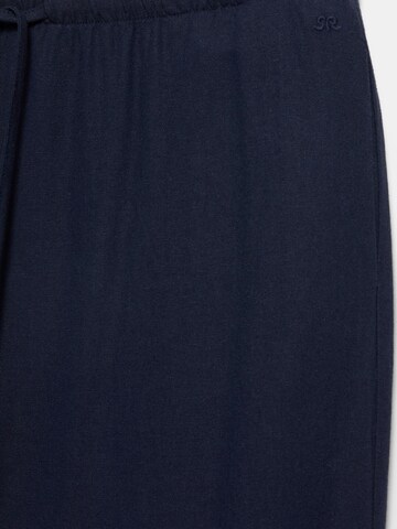 Pull&Bear Wide Leg Hose 'PACIFIC' in Blau