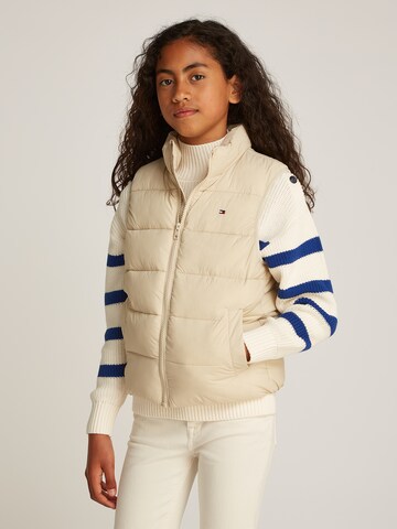 TOMMY HILFIGER Vesta – béžová: přední strana