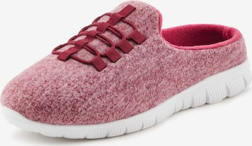 VIVANCE Hausschuh in Rot: Vorderseite