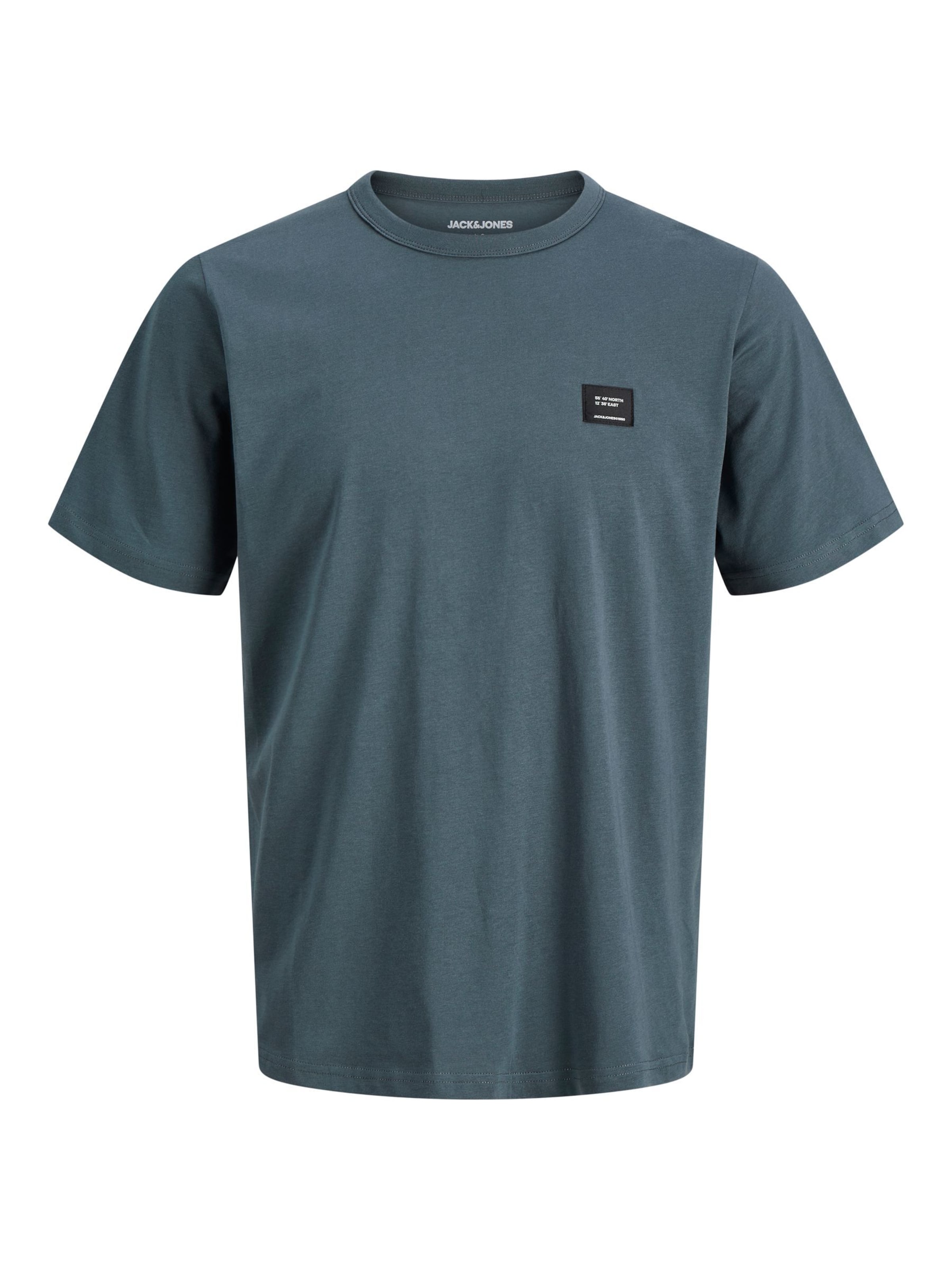 Jack & Jones Plus - Camiseta en gris: frente