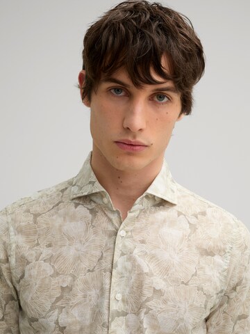 JOOP! Slim fit Overhemd 'Pai' in Beige