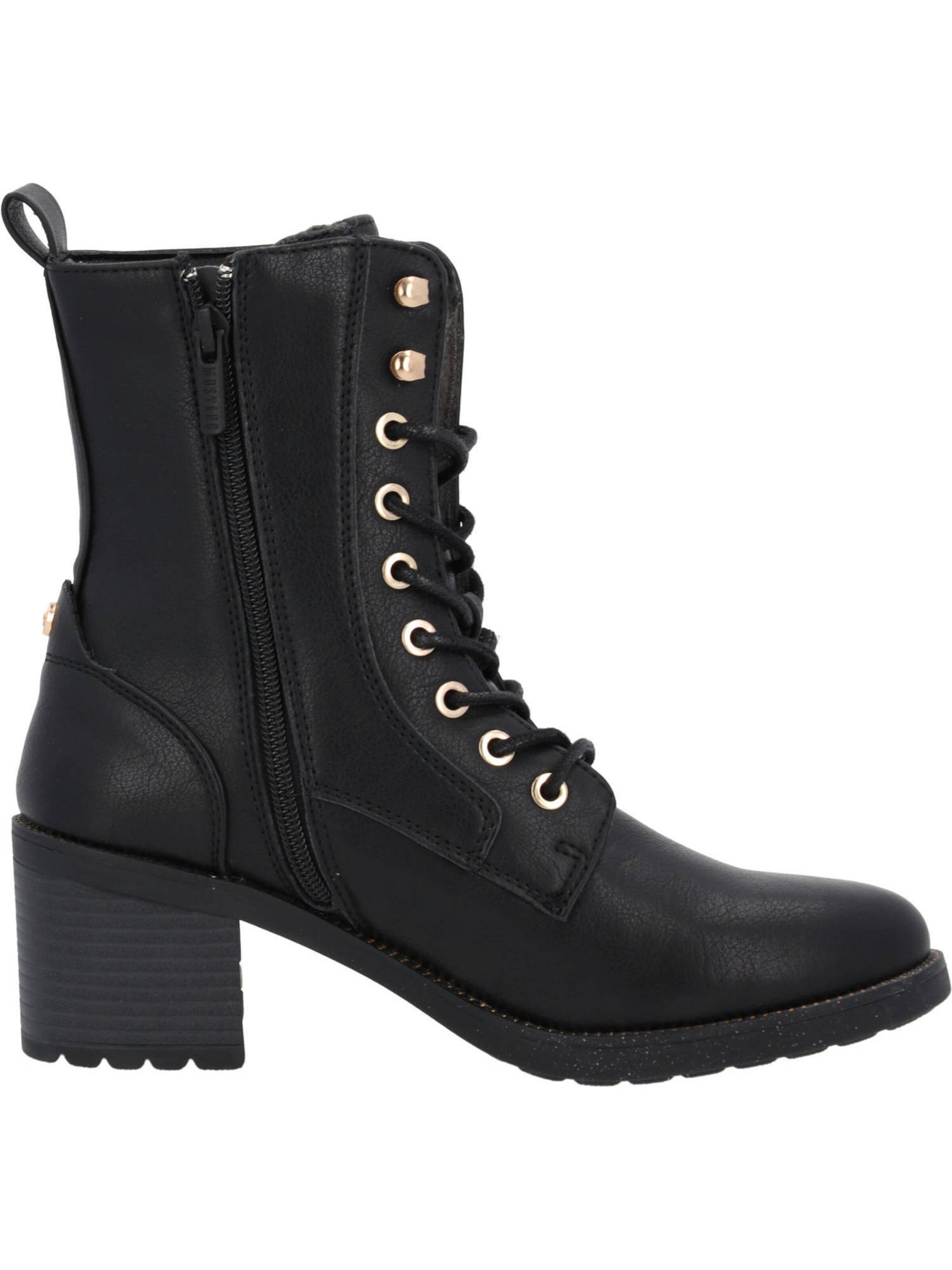 MUSTANG Stiefelette in Schwarz