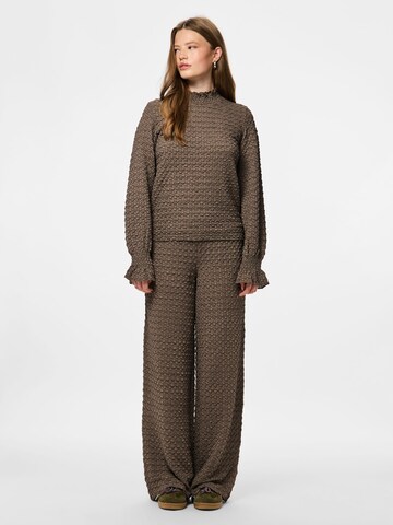 PIECES Bluse 'PCBpooks' in Grau