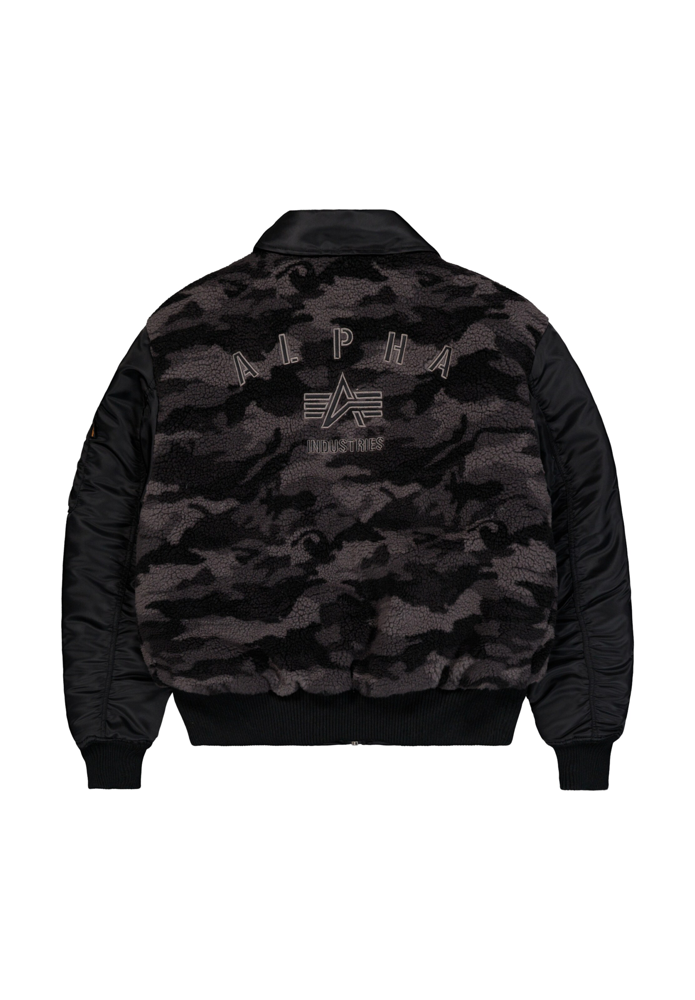 ALPHA INDUSTRIES Φθινοπωρινό και ανοιξιάτικο μπουφάν 'CWU-45/P' σε μαύρο