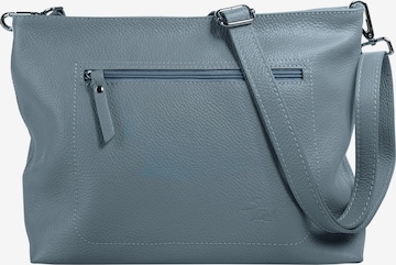 Samantha Look Crossbody Bag in Blue: front