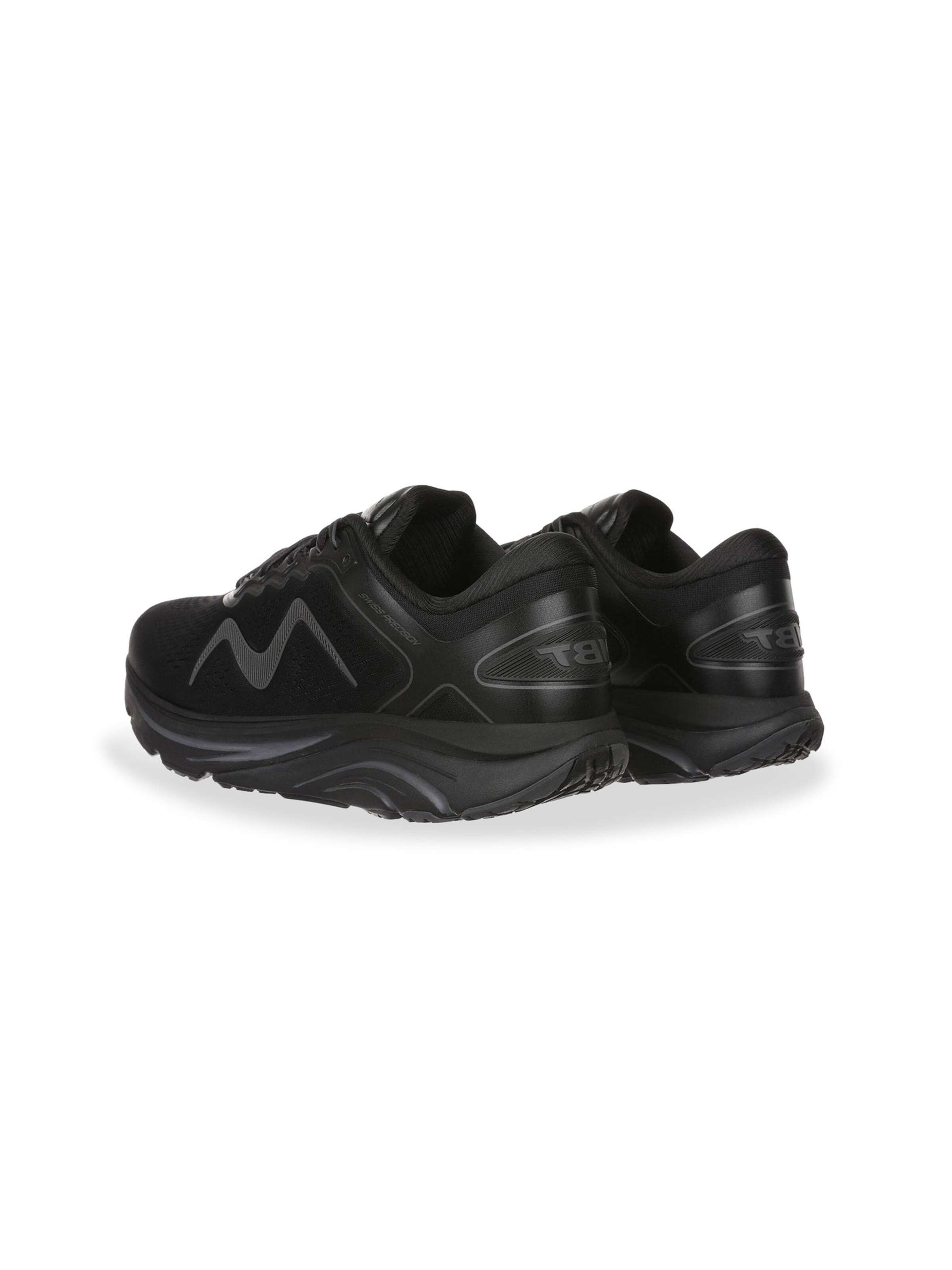 MBT - Sapatilhas slip-on ' MBT-2000 III LACE UP ' em preto: atrás