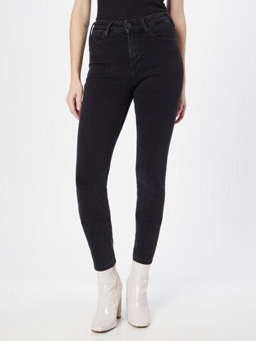 Lee - Skinny Calças de ganga 'FOREVER' em preto: frente