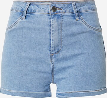 Hailys Slimfit Shorts 'Pina' in Blau: predná strana