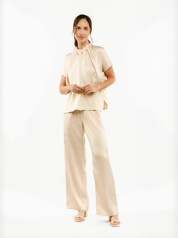 Regular Pantalon ' TIKI ' Liberte Essentiel en blanc : devant
