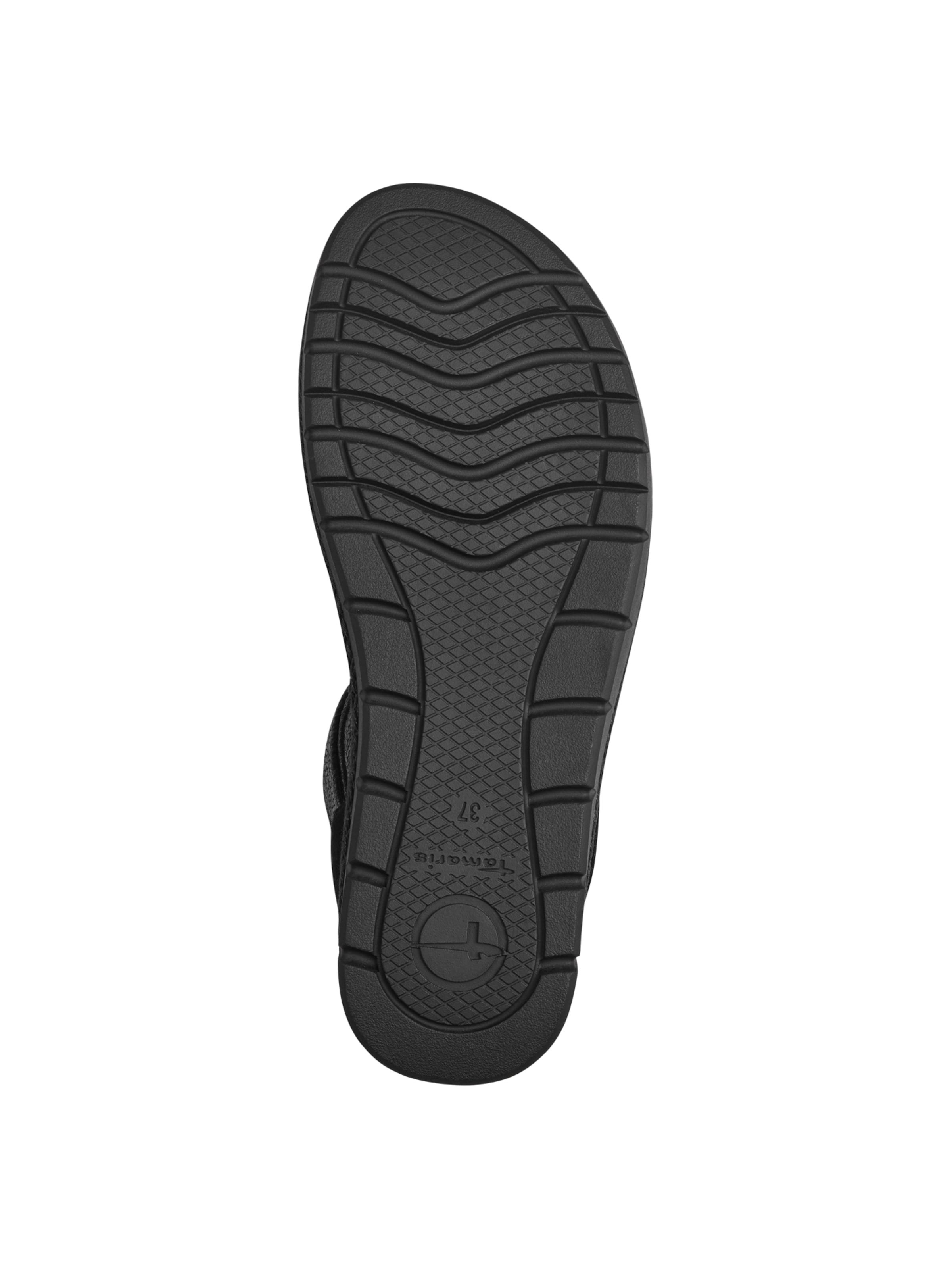 Tamaris Sandaal in Zwart