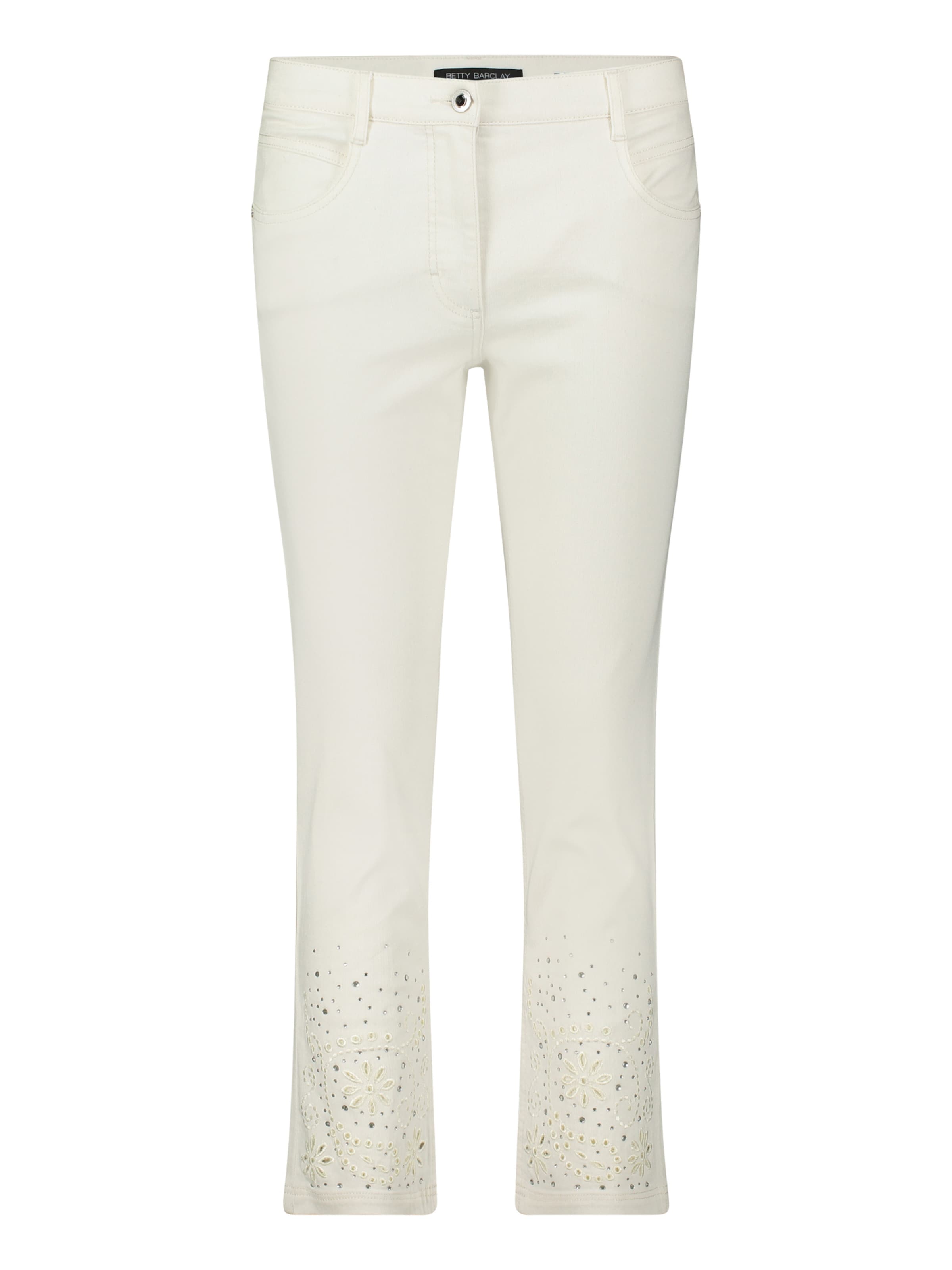 Betty Barclay Slim fit Jeans in White: front
