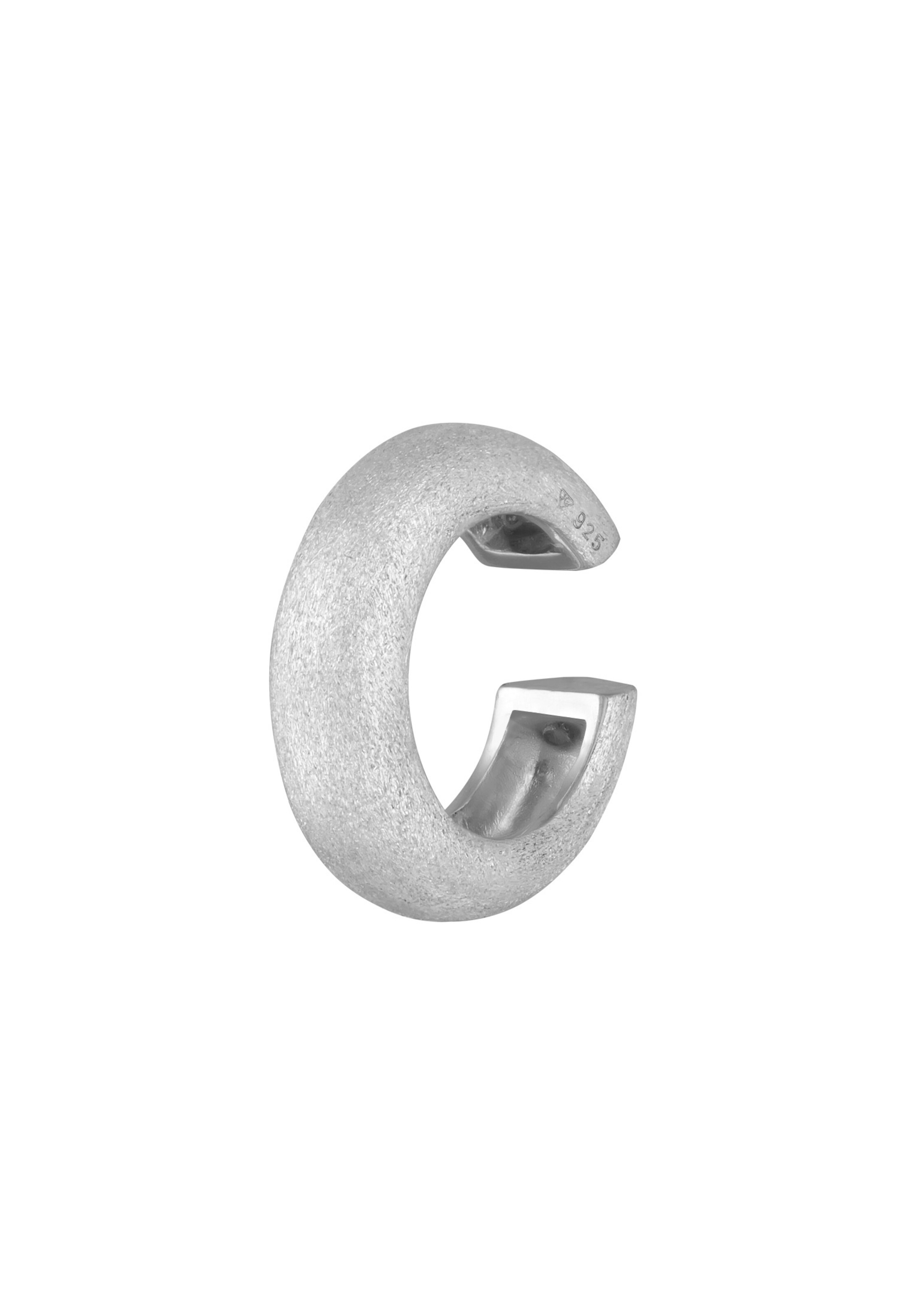 Boucles d'oreilles KUZZOI en argent : devant