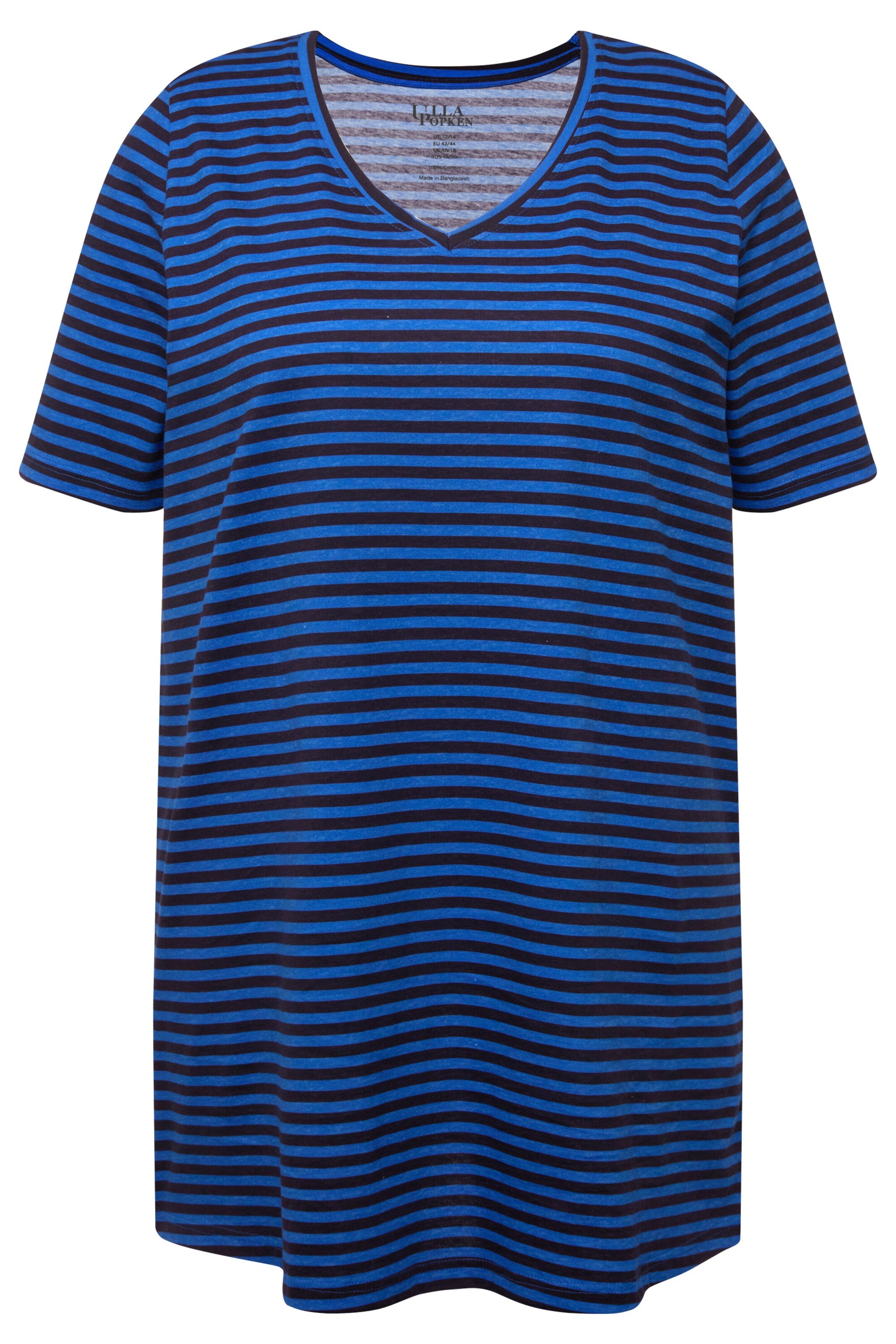 Ulla Popken Shirt in Blau: Vorderseite