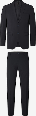 SELECTED Slimfit Puku 'LIAM' värissä sininen: etupuoli