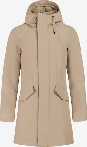 PROTEST Winterjacke 'PRTLANIAKEA' in Braun: Vorderseite