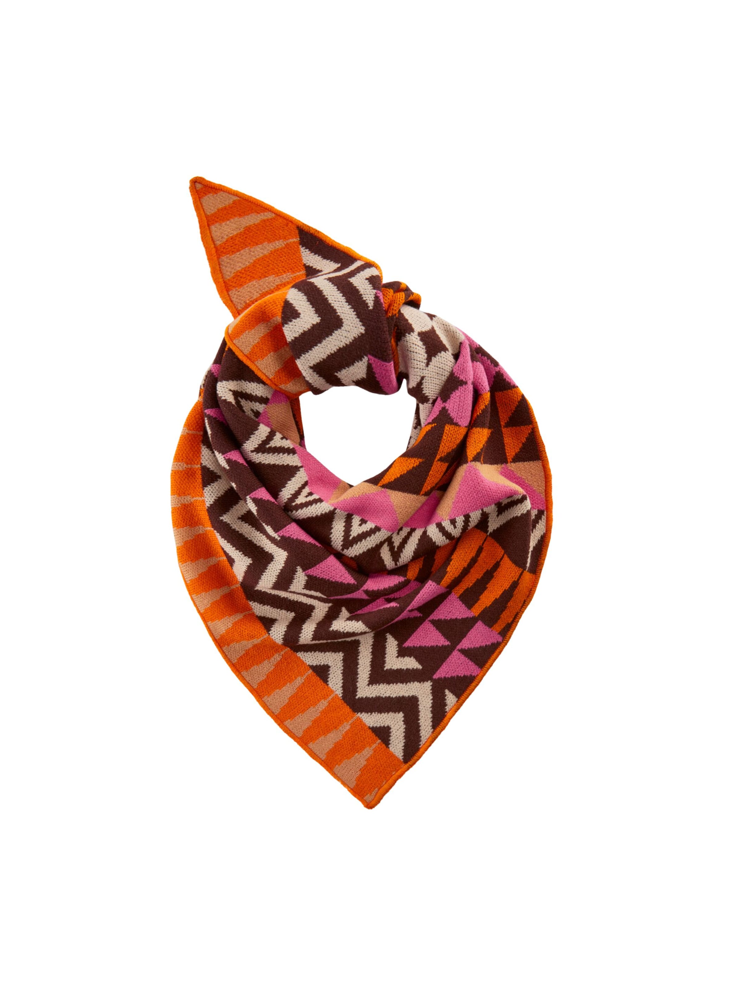 Foulard CODELLO en orange : devant