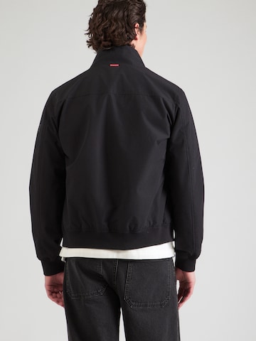 Geacă de primăvară-toamnă de la s.Oliver pe negru