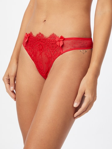 Hunkemöller Thong 'Marilee' in Red: front