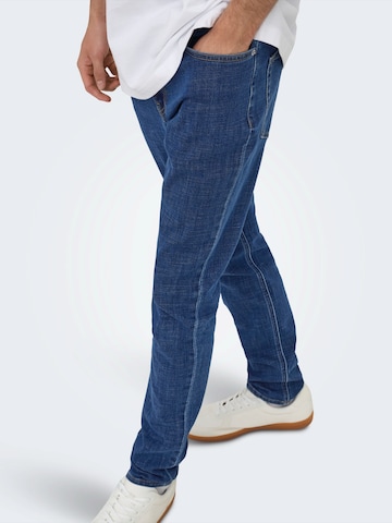 Only & Sons Slim fit Jeans 'ONSLOOM' in Blue