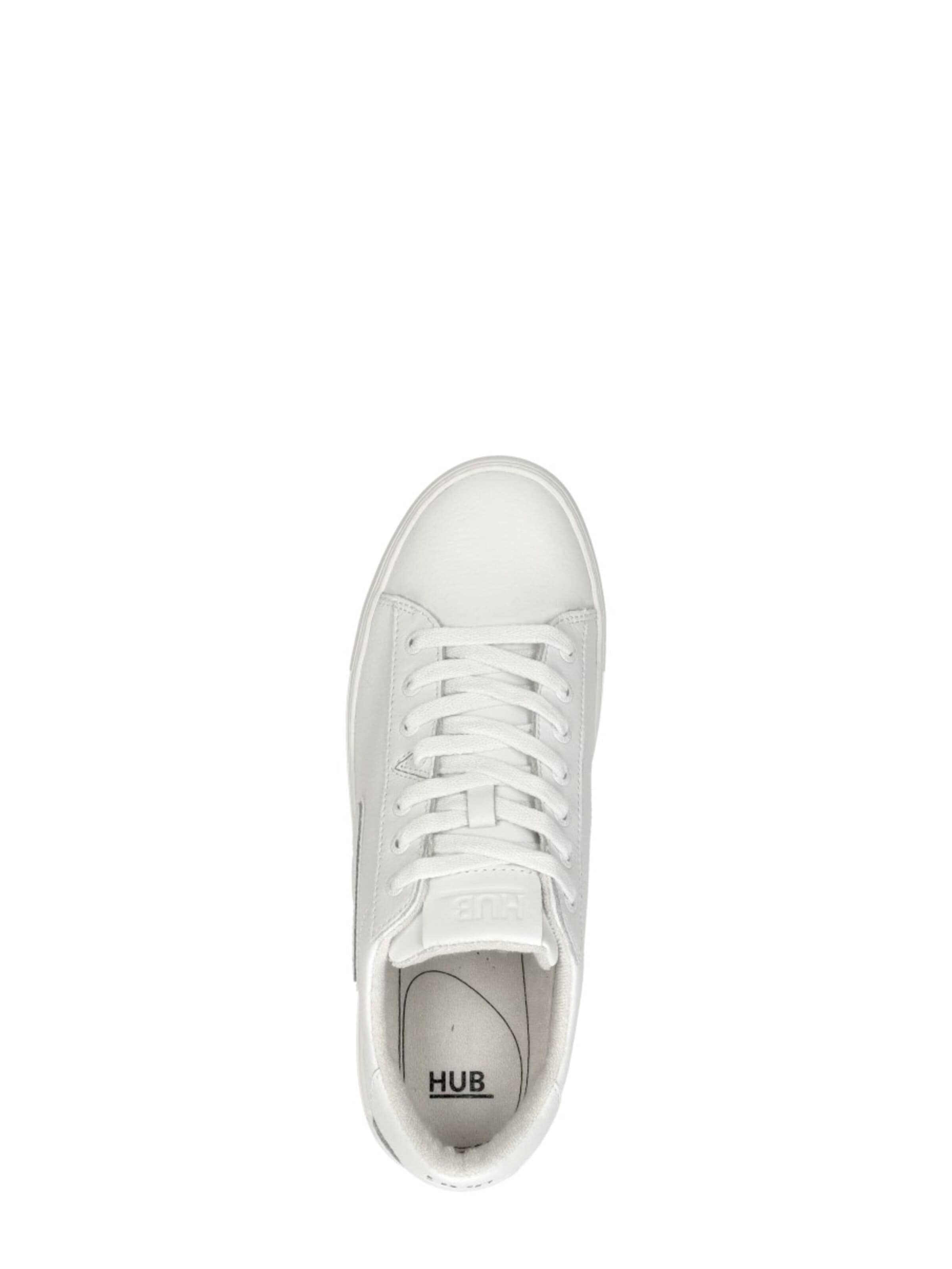 Baskets basses 'Hook 22' HUB en blanc