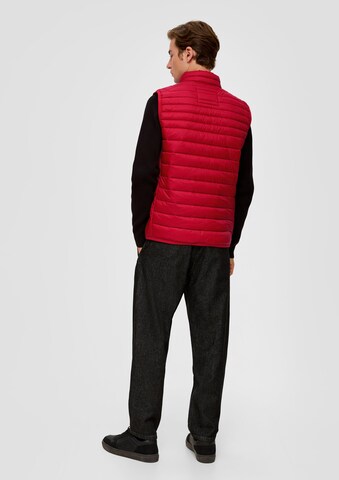 Gilet s.Oliver en rouge