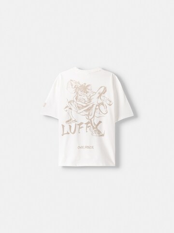 T-Shirt Bershka en beige