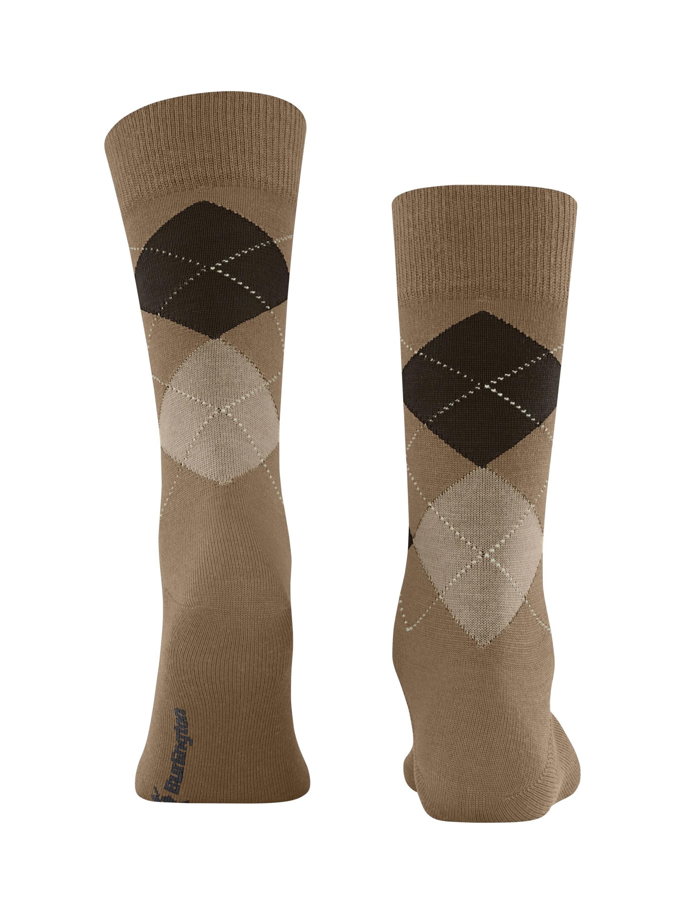 BURLINGTON Socks 'Edinburgh' in Brown