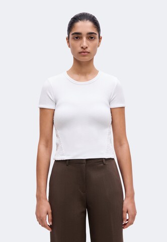 GUESS JEANS - Camiseta en blanco: frente