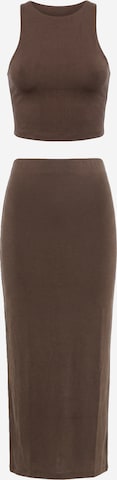 studioselect - Conjunto 'Marou' em castanho: frente