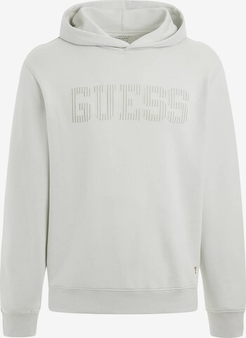 GUESS Sweatshirt 'BEAU' in White: front