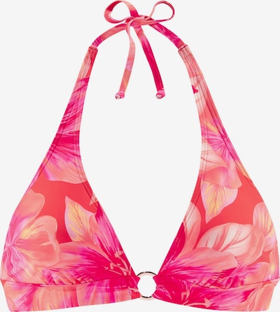 s.Oliver Bikinitoppi koossa 80/C/D värissä persikka / lohi / neonpinkki / punainen, Tuotenäkymä