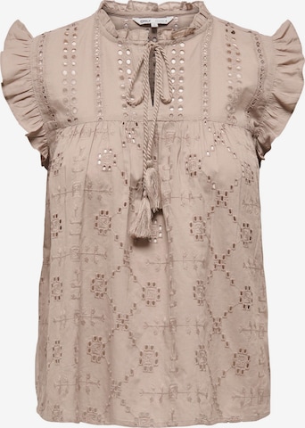 ONLY Bluse 'ONLReva' i brun: forside