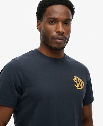 Superdry & Co T-Shirt 'Sd&Co' in Blau