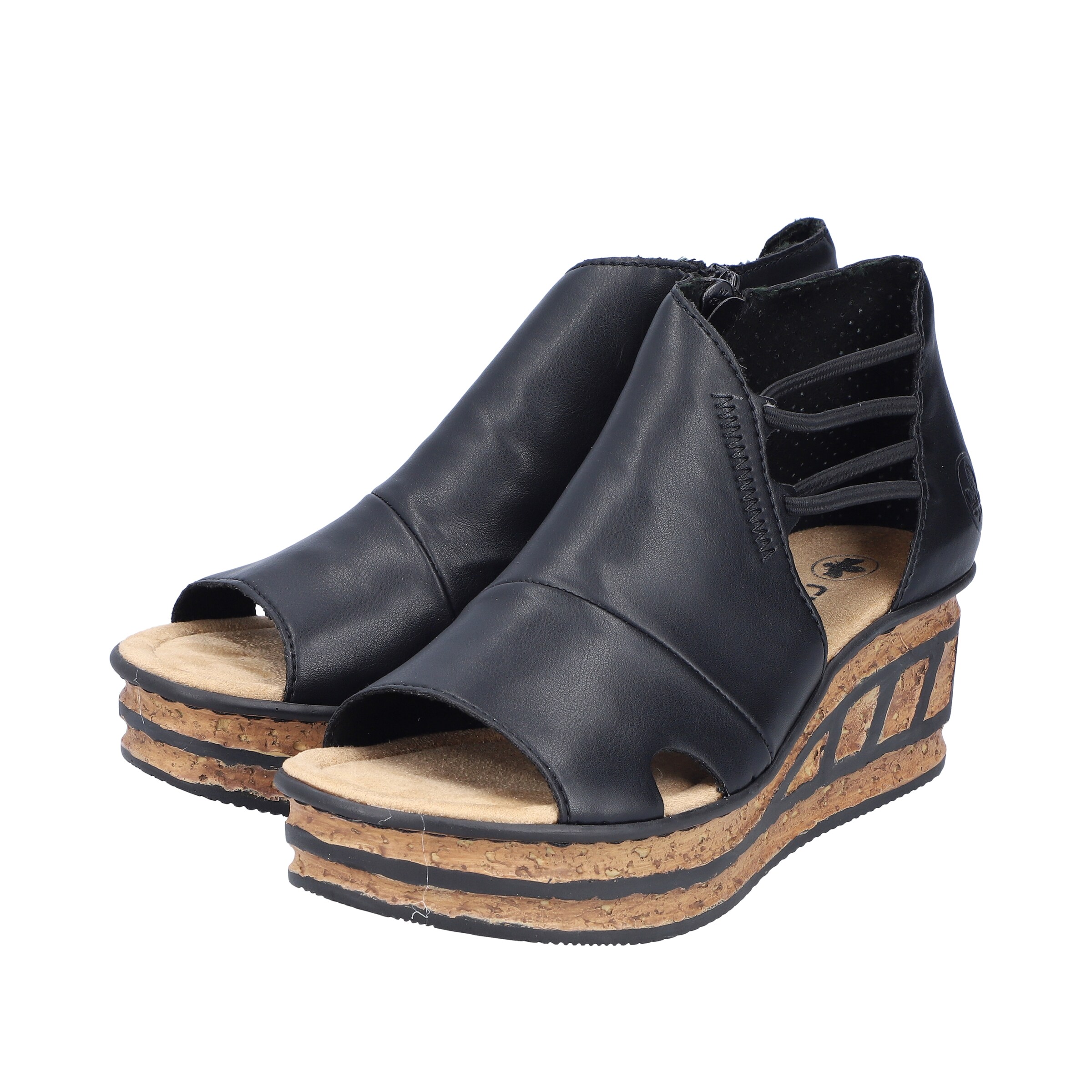 Rieker Sandale in Schwarz