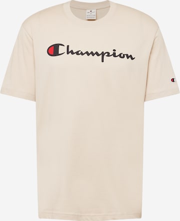 Maglia funzionale di Champion Authentic Athletic Apparel in beige: frontale