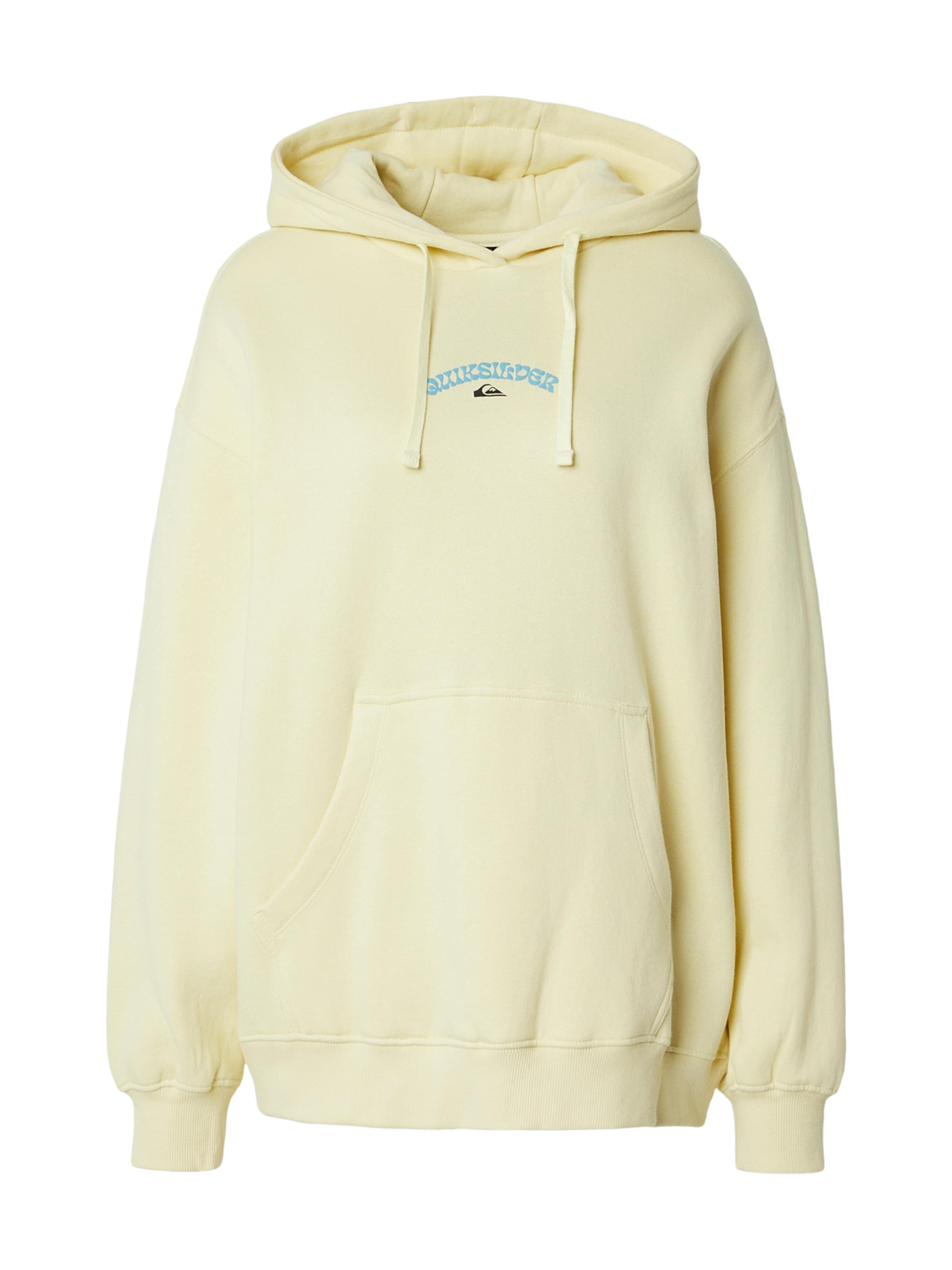 QUIKSILVER Sweatshirt in Yellow: front
