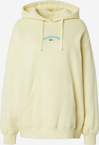 QUIKSILVER Majica | rumena barva: sprednja stran