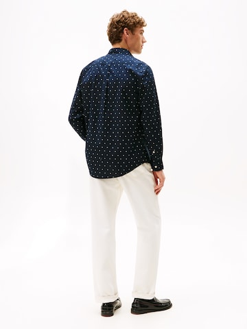 TOMMY HILFIGER Regular fit Ing 'FLEX' - kék