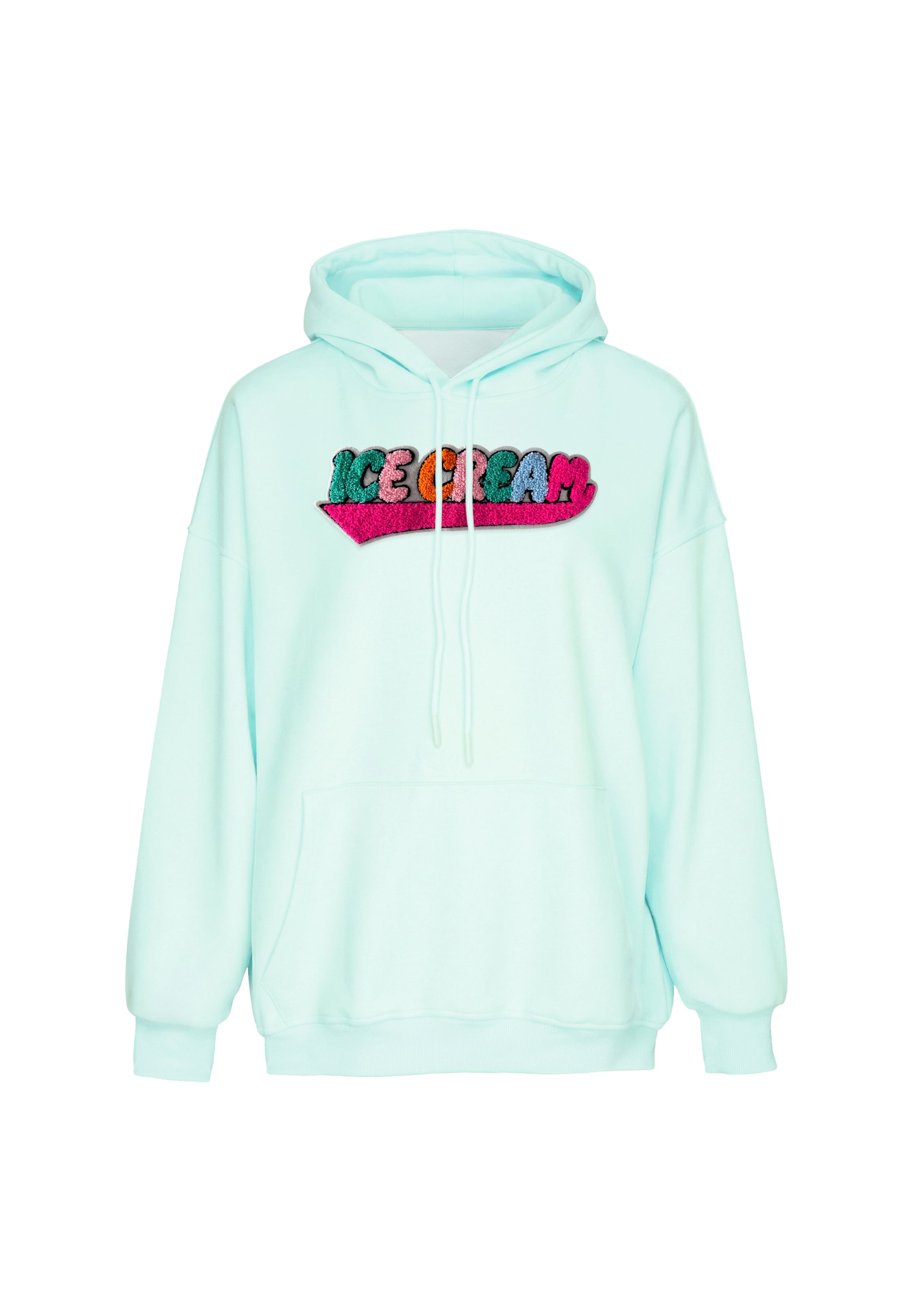 Sweat-shirt MYMO en vert : devant