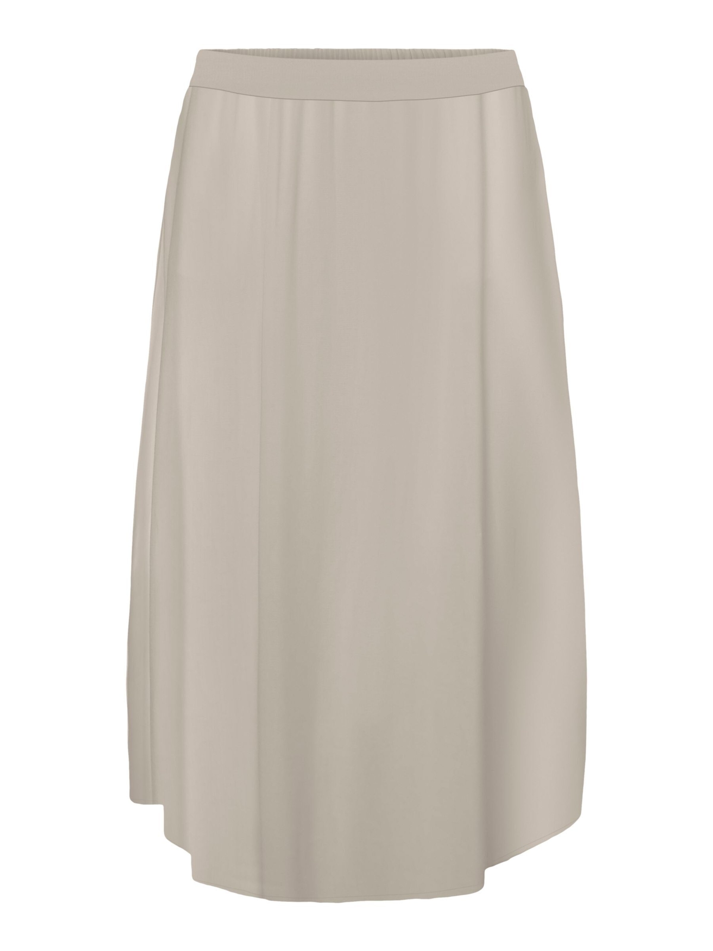 Vero Moda Curve Rok 'VMCMymilo' in Grijs: voorkant