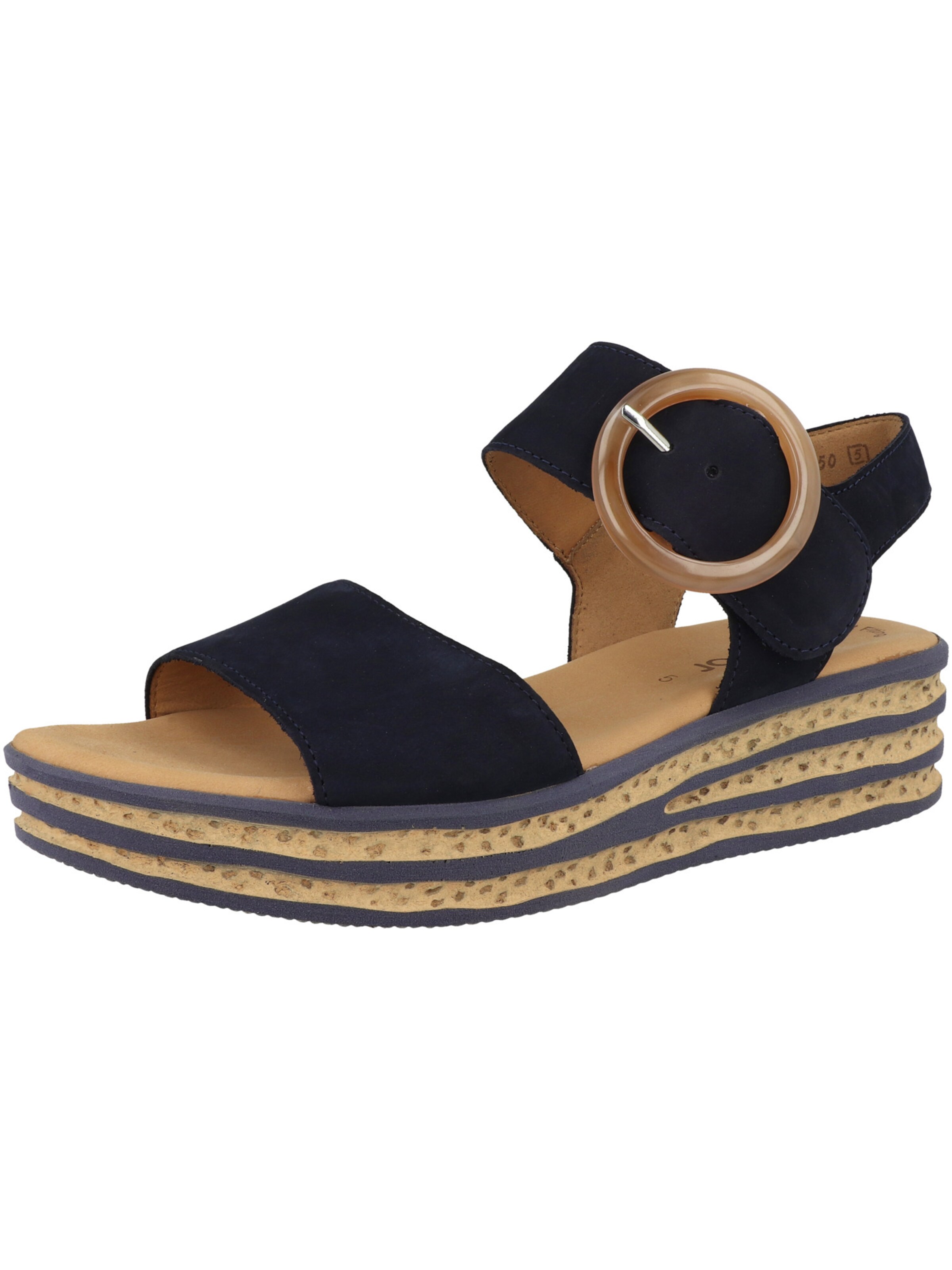 GABOR - Sandália '64.550' em azul: frente