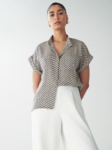 Willa Blouse 'Taurus' in Beige